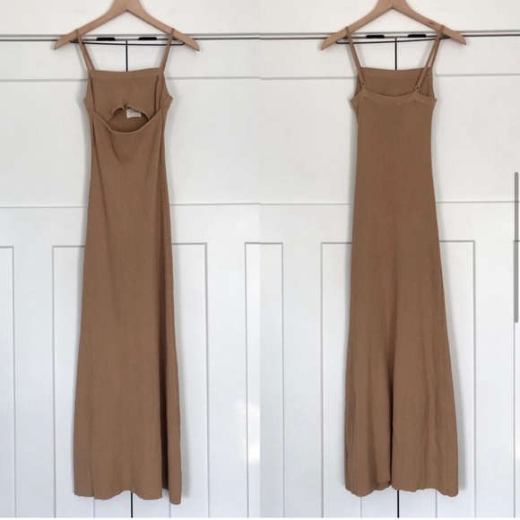 NWOT - DISSH Carlie Wheat Cut Out Knit Dress - Size L - Picture 2 of 4